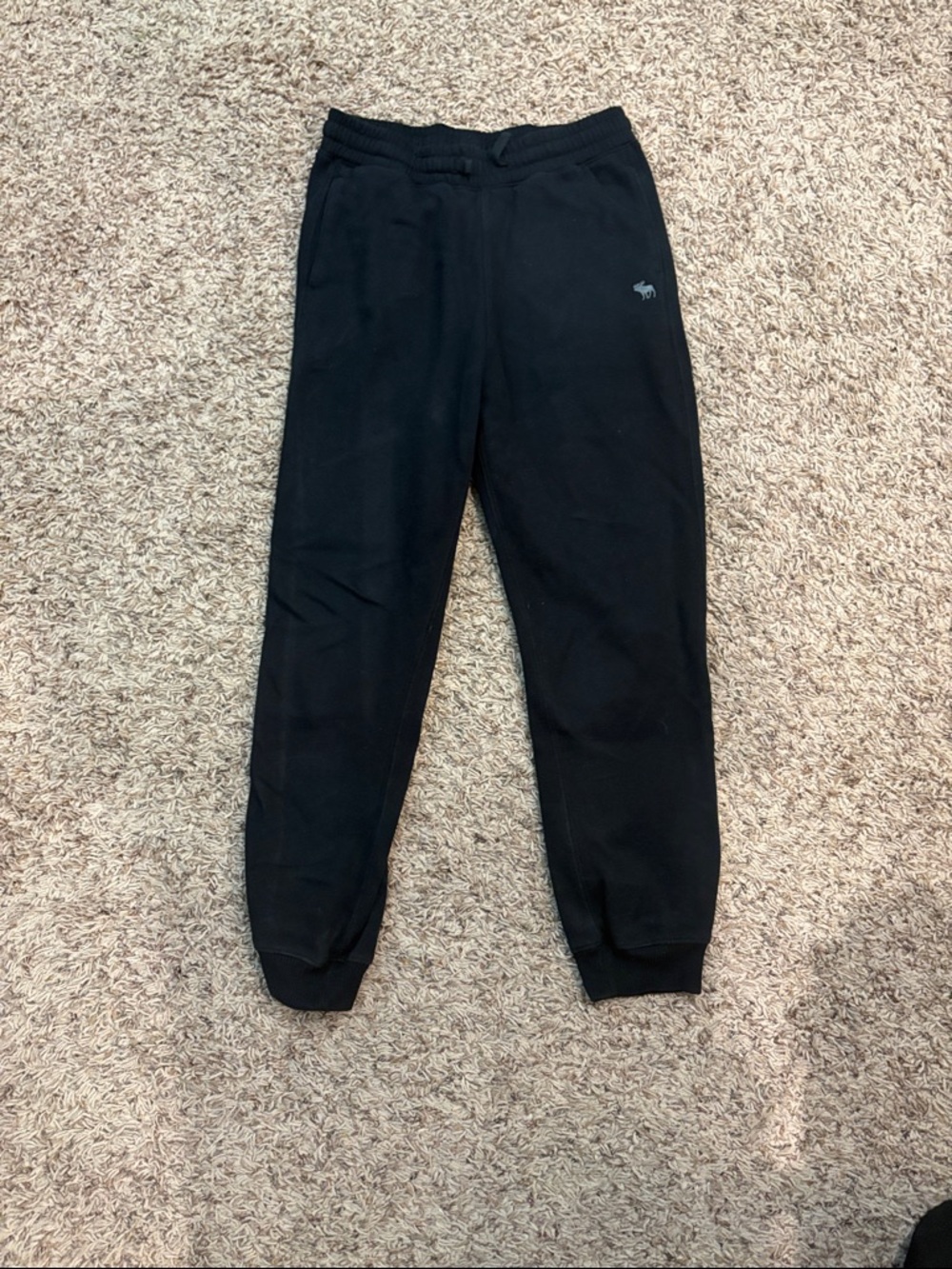 Abercrombie & Fitch Kids Black Jogger Sweatpants